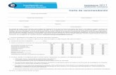 Carta de recomendación - Flacso Mé · PDF fileCarta de recomendación Doctorado Investigación en Ciencias Sociales POSGRADOS 2017 dedicación exclusiva Nombre del recomendado