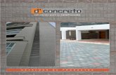 soluciones para la construcción - d-concreto.comd-concreto.com/catalogo_d-concreto.pdf · Obteniendo productos con variedad de diseños para ser usado tanto en tráfico liviano ...