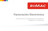Facturación Electrónica - RIMAC · PDF fileAlcance Nota: Las facturas electrónicas están disponibles para todos los productos de RIMAC Seguros. Las facturas de los siguientes productos