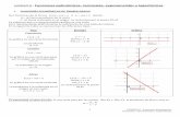 1. FUNCIÓNES POLINÓMICAS DE PRIMER GRADOUNIDAD 8.- Funciones polinómicas, racionales, exponenciales y logarítmicas 3 Ejemplo: Dada la recta cuya gráfica es la siguiente, calcular
