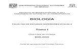 BIOLOGÍA - Facultad de Estudios Superiores Iztacalabiologia.iztacala.unam.mx/anterior/avisos/modif_plan_estudios/TOMO... · 2.7 Resumen de los resultados más relevantes del diagnóstico