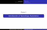 Parte I Introducci on al Aprendizaje Autom aticoocw.uc3m.es/ingenieria-informatica/aprendizaje-automatico/material... · Fernando Fern andez y Daniel Borrajo Aprendizaje Autom atico.