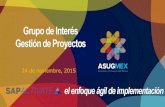 Presentación de PowerPoint - ASUGMEX | Asociación de ... · PDF fileAsociación de Usuarios de SAP en México Misión Es una Asociación Civil, sin fines de lucro, independiente