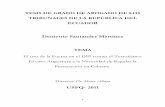 Demetrio Santander Martínez - Repositorio Digital USFQ: Página de …repositorio.usfq.edu.ec/bitstream/23000/994/1/99789.pdf · c. Incumplimiento de Obligaciones Bilaterales .....