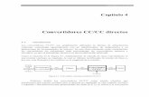 Convertidores CC/CC directos · PDF fileConvertidores CC/CC directos CC/CC como un procesado de potencia, haciendo analogía con el procesado de señal, bastante conocido en Ingeniería