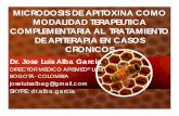 MICRODOSIS DE APITOXINA COMO MODALIDAD · PDF filemicrodosis de apitoxina como modalidad terapeutica complementaria al tratamiento de apiterapia en casos cronicos dr. jose luis alba
