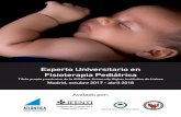 Experto Universitario en Fisioterapia Pediátrica - ifenti.comifenti.com/wp-content/uploads/2017/08/Fisio-Pediatrica.pdf · Sábado Técnica Miofascial en bebés y niños Sergio Peinado