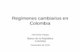 Regímenes cambiarios en Colombia - bcrp.gob.pe · PDF file1967 1968 1969 1970 1971 1972 1973 1974 1975 1976 1977 1978 1979 1980 1981 1982 1983 1984 1985 1986 1987 ... recesión y