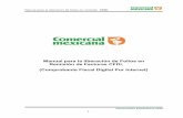 Manual para liberación de folios en ... - · PDF fileManual para la liberación de folios en remisión CFDi Facturación Electrónica CFDi 3 I. Facturación Electrónica CFDi Este