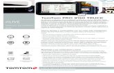 TomTom PRO 9150 TRUCK - TomTom Telematics GB · PDF fileAdemás, con TomTom Map Share™, ... tamaño y materiales peligrosos están disponibles en las carreteras principales y de