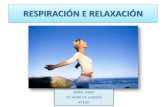 RESPIRACIÓN E RELAXACIÓN -  · PDF filebaixo hipnose, que presentaban sensacións de pesadez e calor seguidas de momentos de calma e benestar. TÉCNICAS DE RELAXACIÓN