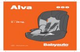 Alva - Silla de auto nueva, homologada | Bebé · PDF filecinturón de seguridad del vehículo, ni impide la instalación de la silla de ninguna manera. Para liberar a su niño desabroche