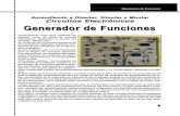01) Generador de Funciones · PDF fileLOS KITS DESTACADOS DE SABER ELECTRÓNICA 4 Introducción En el año 1985 diseñé el circuito de un generador de funciones que luego publiqué