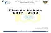 Plan de trabajo 2017 - 2018 - Club De Leones Tijuanaleonesotaytijuana.org/files/plan de trabajo 2017_2018.pdf · Nosotros Servimos CLUB DE LEONES OTAY TIJUANA EJERCICIO LEONISTICO