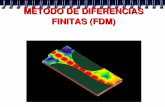 MÉTODO DE DIFERENCIAS FINITAS (FDM) todos Iterativos Los métodos iterativos son generalmente usados para solucionar