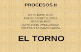 JOHN JAIRO GUIO FREDY ANDRY FLOREZ JEISSON · PDF filea 16, dispuestos simétricamente alrededor del eje de la herramienta. Los dientes pueden ser rectos o helicoidales. ... AVANCE