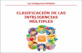 CLASIFICACIÓN DE LAS INTELIGENCIAS MÚLTIPLESmartinezgonzalezmarco.yolasite.com/resources/CLASIFICACIÓN DE LAS... · Las Inteligencias Múltiples FUNCIÓN SOCIAL La inteligencia