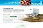 Cosmética 8 Pesaje y análisis en el laboratorio News · PDF fileNews Cosmética Pesaje y análisis en el laboratorio 8 Un cabello hermoso y una piel saludable son las principales