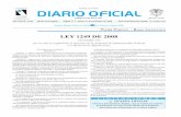 NORMATIVIDAD República de Colombia Diario oficial · PDF file... jueves 27 de noviembre de 2008 • Tarifa Postal Reducida 56/2000 I S S N ... 6° de la Ley 797 de 2003, ... me permito
