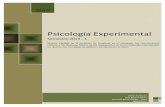 Planificación de Psicología Experimental 2013-1 · PDF filePLANIFICACIÓN 2012-1. PSICOLOGÍA EXPERIMENTAL ii (1) Tomado de la obra de: René Descartes (1637). La búsqueda de la
