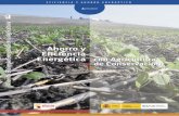 Ahorro y Eficiencia Energética con Agricultura de · PDF filemejora de la estructura del suelo, provocada por la apli-cación de la agricultura de conservación, unido al vegetal