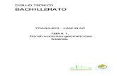 DIBUJO TÉCNICO BACHILLERATO -  · PDF fileDepartamento de Artes Plásticas y Dibujo DIBUJO TÉCNICO BACHILLERATO TRABAJOS - LÁMINAS TEMA 1. Construcciones geométricas básicas