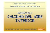SECCIÓN HS 3 CALIDAD DEL AIRE INTERIOR - coaat.es · PDF fileexigencia bÁsica hs 3: calidad del aire interior cÓdigo tÉcnico de la edificaciÓn. documento bÁsico hs: salubridad.