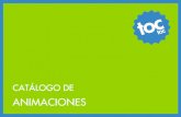 CATALOGO ANIMACIONES 2015 - acceso.siweb.esacceso.siweb.es/content/776593/CATALOGO_ANIMACIONES_2015.pdf · pompones, carteras de cómic, goma eva, caretas..... PRECIOPRECIO: :: :