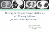 Bronquiectasias fibroquísticas y no fibroquí · PDF fileKapur N, Bell S, Kolbe J, et al. Inhaled steroids for bronchiectasis. Cochrane Database Syst Rev 2009;1: ... complemento a