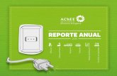 REPORTE ANUAL - acee.cl · PDF fileLa Agencia Chilena de Eficiencia Energética es una fundación de derecho privado, sin fines de lucro. Es un organismo autónomo, técnico y ejecutor