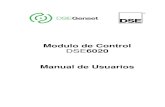 DSE - cramelectro.com - Manual Usuarios.pdf · Utilizando el software DSE Configuración Suite, el operador esta habilitado para controlar el modulo, arrancar o detener el generador,