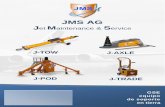 crecimiento y JMS AG J M Service · PDF fileA330/A340 B767/B777 IL96 ... IDG y APU; bomba manual, filtro pilotoy mangue-ra con adaptadores escaleras de manu-tención para puertas de