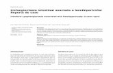 Linfangiectasia intestinal asociada a hemihipertrofia ... ndrome ascítico edematoso autolimitado con hallazgos de hipoalbuminemia, linfopenia y elevación de transamina - sas durante