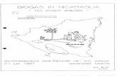 BIOGAS IN NICARAGUA - IRC :: Home · PDF file · 2014-03-071.2 Biogas in Nicaragua 4 1.2.1 The INE-OLADE biogas programme ... plant material or agro-industrial wastes) with as a (sub-)