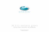 X10 mini pro -  · PDF file• Sony Ericsson Sync Antes de que pueda importar los contactos a través de una sincronización, primero debe