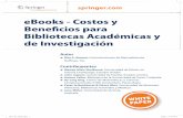 eBooks - Costos y Beneficios para Bibliotecas Académicas ... · PDF fileComputacionales (CWI) Amsterdam, Países Bajos 7 Peter te Boekhorst & Oliver Obst, Universidad de Muenster,