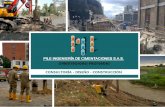 CIMENTACIONES PROFUNDAS -  · PDF filePILE INGENIERÍA DE CIMENTACIONES S.A.S. NUESTRA EMPRESA Fundada en octubre de 2011 en Bogotá D.C., por profesionales con