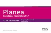 PLANEA Secundaria 2017