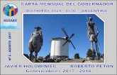 Diapositiva 1 - rotary4920.orgrotary4920.org/images/pdfs/cartaagosto2017.pdf · Pcia de Buenos Aires 12.- Mensaje de la Presidente CDLFR 4920 – EGD Estela Werner 15.- ... de servicio
