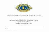 La Asociación Internacional de Clubes de Leones MODELO ... · PDF fileLA-2 SP Revisado el 4 de julio de 2017 Asociación Internacional de Clubes de Leones . PROPÓSITOS. ORGANIZAR,
