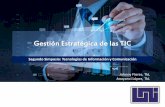 Gestión Estratégica de las TIC - webimg.uni.edu.niwebimg.uni.edu.ni/section/investigacion/actividades-cientificas...ISO/IEC 20000-2 Guidance on the application of service management