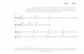 V7 – Im · PDF file6Gary Campbell – 1989, Hank Mobley Transcribed Solos ... coro de la improvisación de Grant Green sobre Cool Blues8, que es uno de sus motivos