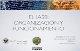 EL IASB: ORGANIZACIÓN Y FUNCIONAMIENTOestebanromero.com/wp-content/uploads/2013/03/EL-IASB-organización... · Se habla de IASB para designar al sistema en su conjunto; si bien al
