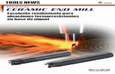 Serie de fresas CERAMIC END MILL - mhg-mediastore.netmhg-mediastore.net/download/B228 Ceramic End Mill... · Capaz de reblandecer aleaciones a base de níquel mediante la generación