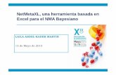 NetMetaXL, una herramienta basada en Excel para el NMA ... · PDF fileUna vez presionado el botón ‘convert data’, completa la Legenda de los tratamientos en la hoja ‘Network