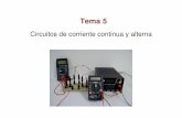 Circuitos de corriente continua y alterna - RUA: Principal. Circuitos CC y... · Magnitudes y elementos de un circuito. Circuitos de corriente continua constante: componentes y análisis.