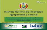 Instituto Nacional de Innovación Agropecuaria y ...de-Innovación-Agropecuaria-y-Forestal.pdf · PDF filePrograma de Pesca y Acuicultura ... y la gestión de los recursos genéticos