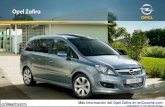 Catálogo del Opel Zafira - imagenes.encooche.comimagenes.encooche.com/catalogos/pdf/64620.pdf · TU TIEMPO LIBRE Ningún destino ... • Radio CD 30 con seis altavoces y Display