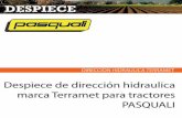 Despiece repuestos Tractores Pasquali despiece direccion hidraulica ...agricolablasco.com/Despiece/Despiece_repuestos_Tractores_Pasquali... · Despiece de dirección hidraulica marca
