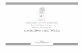 ELECTRICIDAD Y ELECTRÓNICA P (A S ... - dgb.sep.gob.mx · PDF fileDirector General de Educación Tecnológica Industrial ... ELECTRICIDAD Y ELECTRÓNICA 4 DGB/DCA/2009-12 CONTENIDO